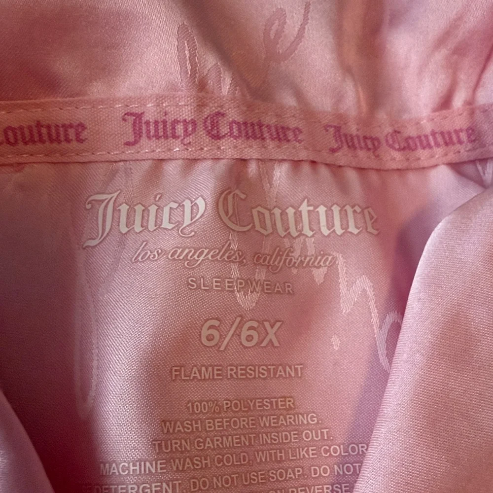 Juicy Couture Light Pink Kids Pajama Set